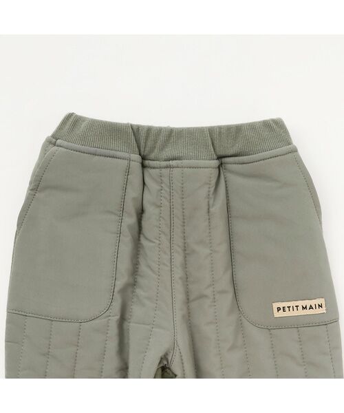 petit main / プティマイン その他パンツ | 切り替えキルティングパンツ | 詳細6