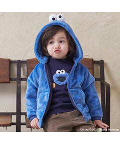 petit main / プティマイン パーカー | 【SESAME STREET】もこもこパーカー