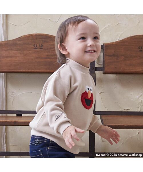 petit main / プティマイン スウェット | 【SESAME STREET】モチーフトレーナー | 詳細1