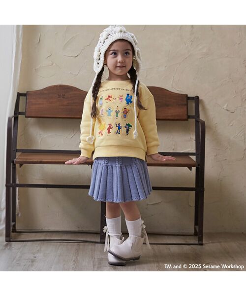 petit main / プティマイン スウェット | 【SESAME STREET】キャラいっぱいトレーナー | 詳細4