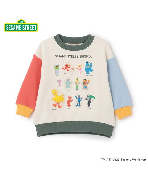 petit main / プティマイン スウェット | 【SESAME STREET】キャラいっぱいトレーナー | 詳細6