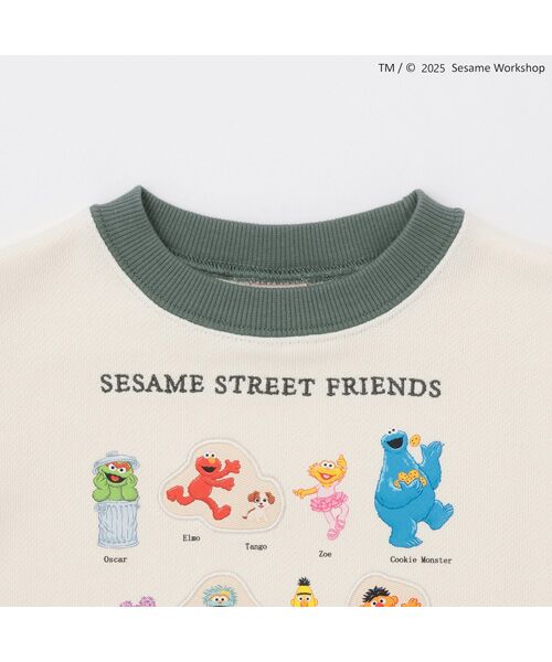petit main / プティマイン スウェット | 【SESAME STREET】キャラいっぱいトレーナー | 詳細8