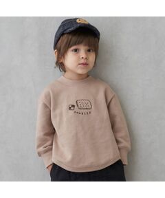 petit main / プティマイン スウェット | 【GOODPRICE】裏起毛ゆるシルエットトレーナー