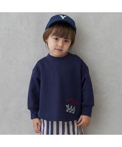 petit main / プティマイン スウェット | 【GOODPRICE】裏起毛ゆるシルエットトレーナー