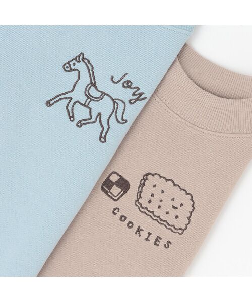 petit main / プティマイン スウェット | 【GOODPRICE】裏起毛ゆるシルエットトレーナー | 詳細13