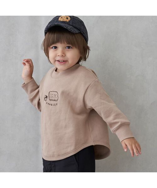 petit main / プティマイン スウェット | 【GOODPRICE】裏起毛ゆるシルエットトレーナー | 詳細4