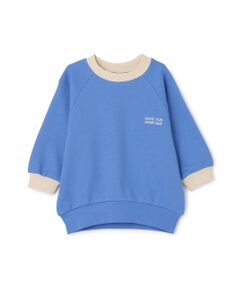 petit main / プティマイン スウェット | 【GOODPRICE】裏起毛襟配色トレーナー