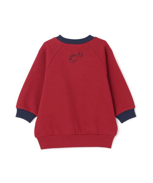 petit main / プティマイン スウェット | 【GOODPRICE】裏起毛襟配色トレーナー | 詳細15