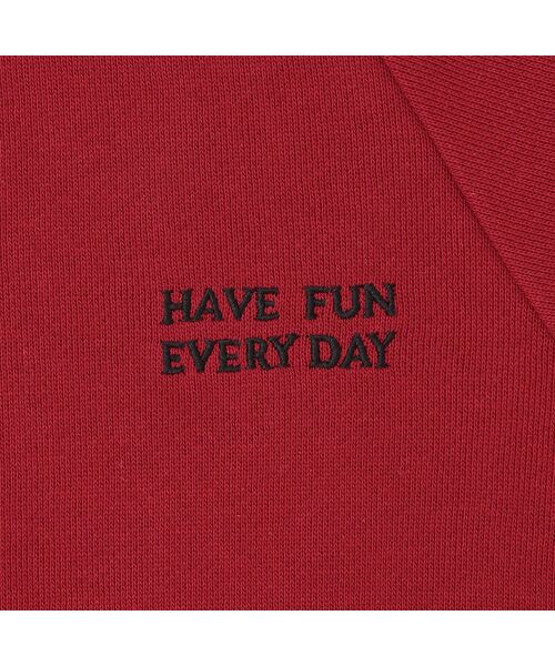 petit main / プティマイン スウェット | 【GOODPRICE】裏起毛襟配色トレーナー | 詳細17