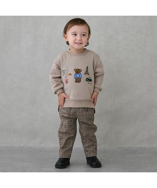 petit main / プティマイン スウェット | くまモチーフトレーナー | 詳細10