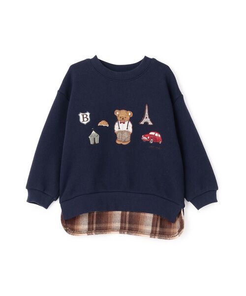 petit main / プティマイン スウェット | くまモチーフトレーナー | 詳細12