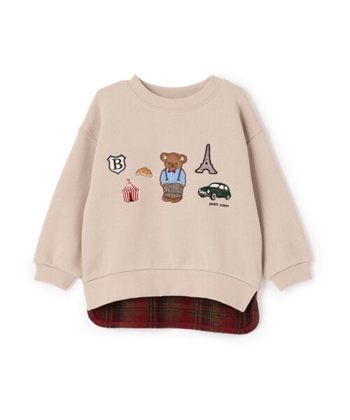 petit main / プティマイン スウェット | くまモチーフトレーナー | 詳細13