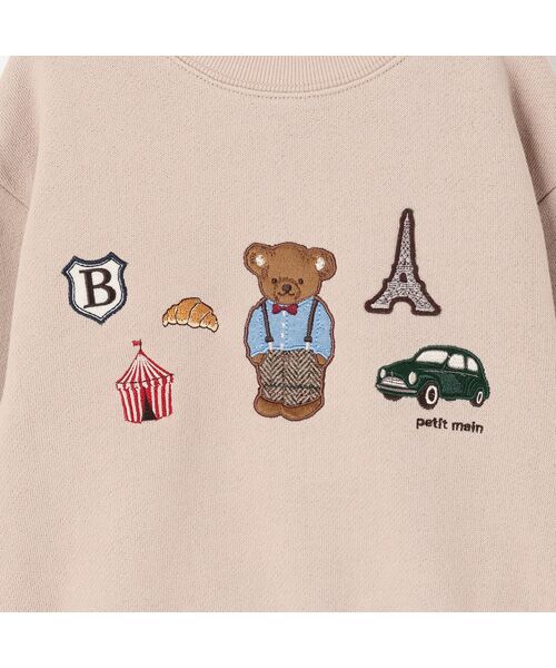 petit main / プティマイン スウェット | くまモチーフトレーナー | 詳細16