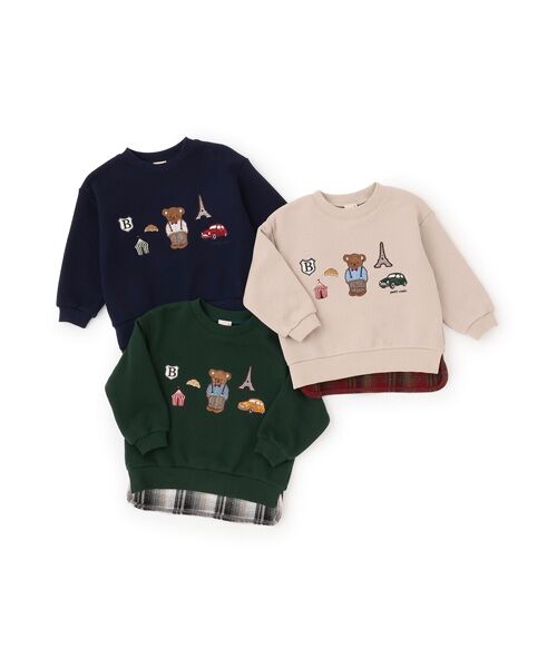 petit main / プティマイン スウェット | くまモチーフトレーナー | 詳細22