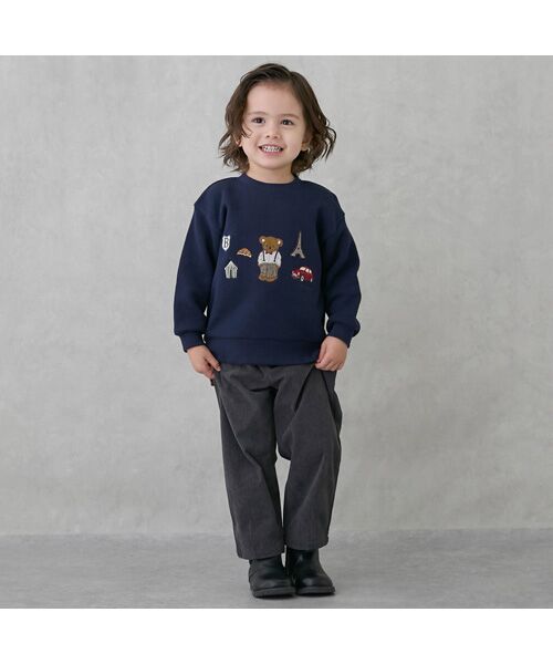 petit main / プティマイン スウェット | くまモチーフトレーナー | 詳細4