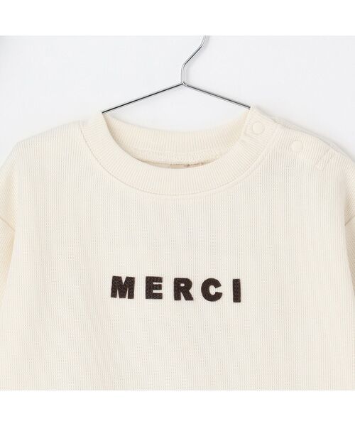 petit main / プティマイン スウェット | 【リンク】ちびロゴアップリケトレーナー | 詳細5