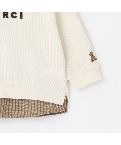 petit main / プティマイン スウェット | 【リンク】ちびロゴアップリケトレーナー | 詳細6