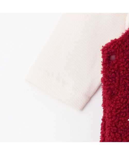 petit main / プティマイン ロンパース | 星刺繍サロペットカバーオール | 詳細11