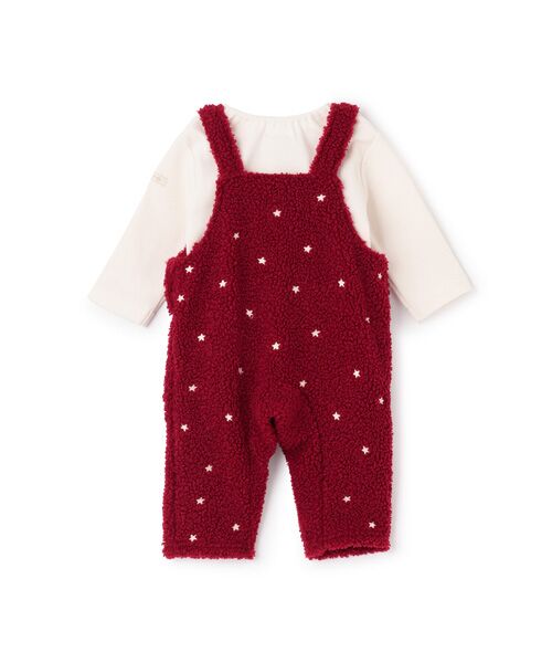 petit main / プティマイン ロンパース | 星刺繍サロペットカバーオール | 詳細7