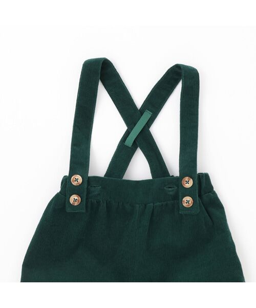 petit main / プティマイン ベビー・キッズウエア | 衿刺繍サロペットセット | 詳細11