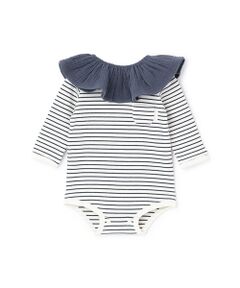 petit main / プティマイン ロンパース | スタイ付きロンパース