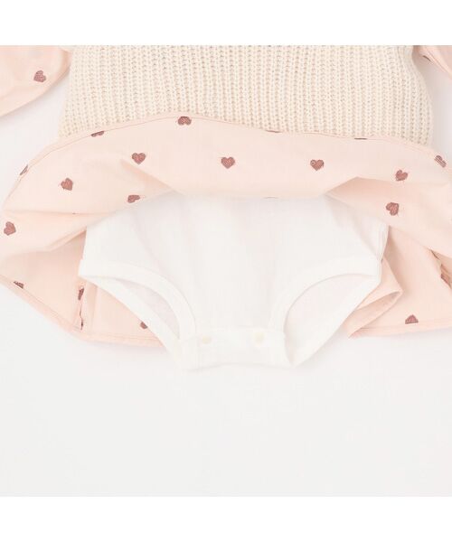 petit main / プティマイン ロンパース | 【リンク】ベスト付ワンピース | 詳細7