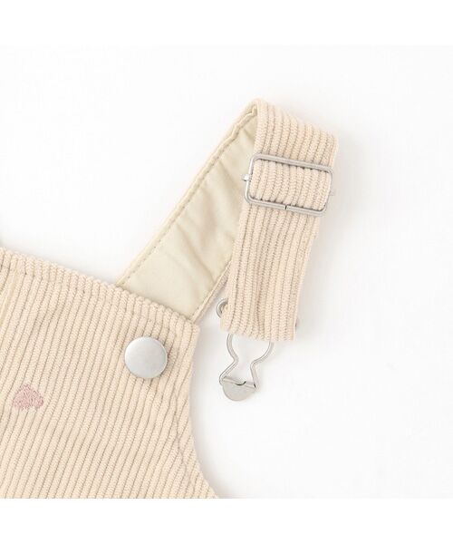 petit main / プティマイン ミニ丈・ひざ丈ワンピース | ハート刺繍コーデュロイジャンスカ | 詳細6