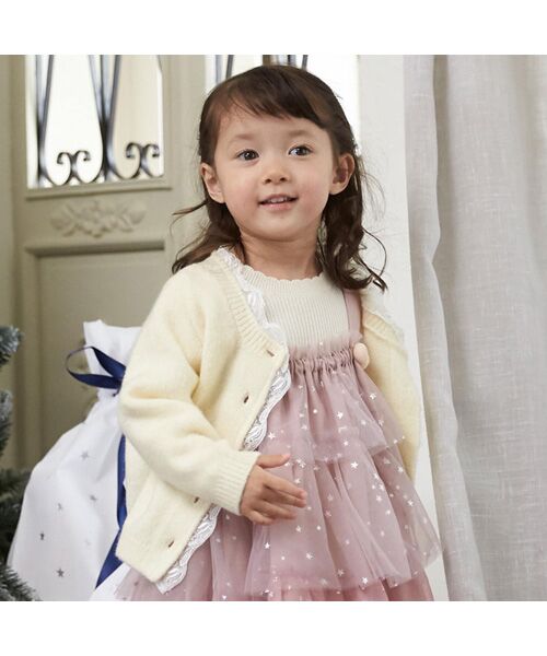 petit main / プティマイン カーディガン・ボレロ | 【リンク】レースカーディガン | 詳細1