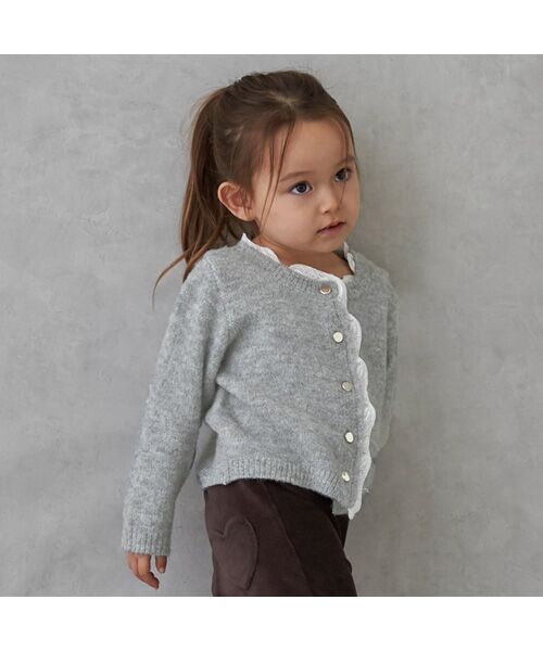 petit main / プティマイン カーディガン・ボレロ | 【リンク】レースカーディガン | 詳細4