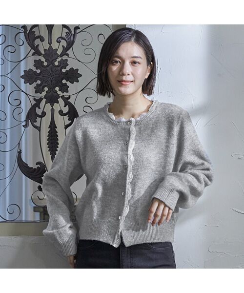 petit main / プティマイン カーディガン・ボレロ | 【リンク】レースカーディガン | 詳細6