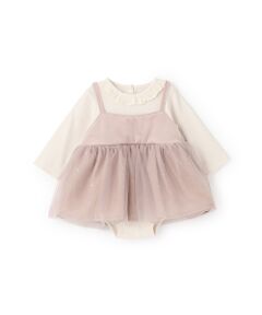 petit main / プティマイン ロンパース | チュールOPロンパース