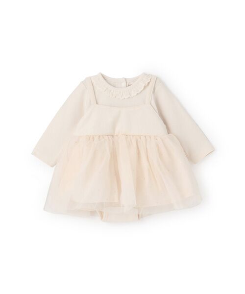 petit main / プティマイン ロンパース | チュールOPロンパース | 詳細2