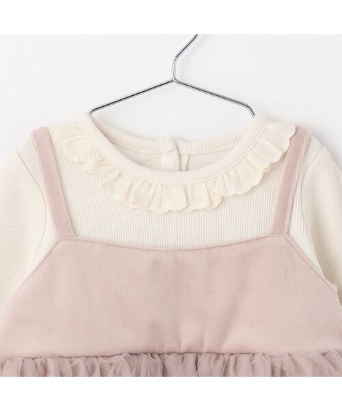 petit main / プティマイン ロンパース | チュールOPロンパース | 詳細4