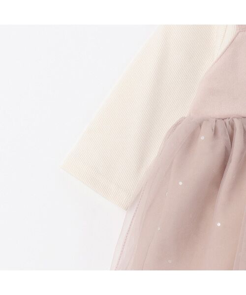 petit main / プティマイン ロンパース | チュールOPロンパース | 詳細5