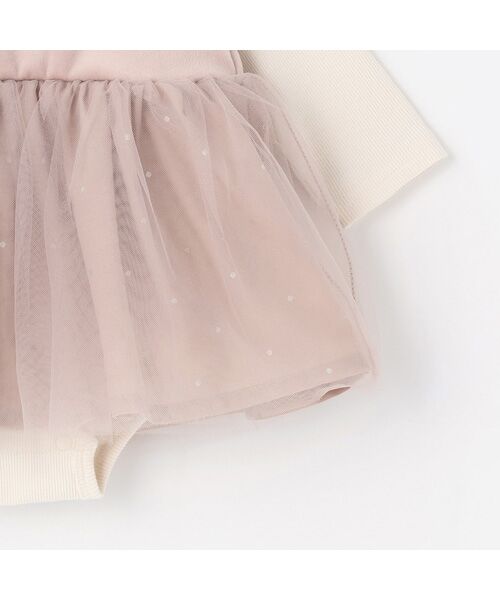 petit main / プティマイン ロンパース | チュールOPロンパース | 詳細6