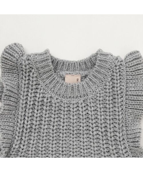 petit main / プティマイン ミニ丈・ひざ丈ワンピース | 【リンク】ベスト付ワンピース | 詳細10