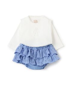 petit main / プティマイン ロンパース | ベスト付きロンパース＋フリパンセット