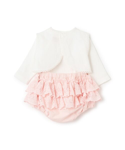 petit main / プティマイン ロンパース | ベスト付きロンパース＋フリパンセット | 詳細1