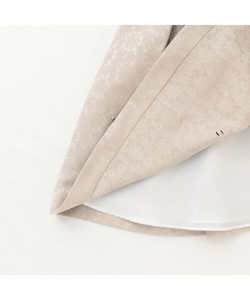 petit main / プティマイン ミニ丈・ひざ丈ワンピース | ジャガードリボンOP+襟付JKセット | 詳細17