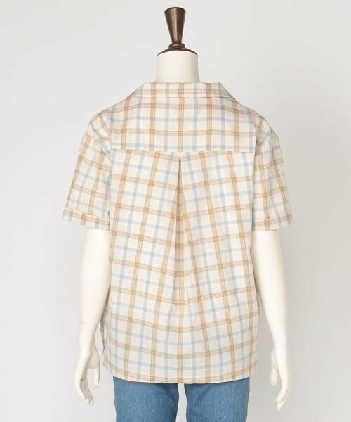 petit main / プティマイン シャツ・ブラウス | 開衿半袖シャツ | 詳細2