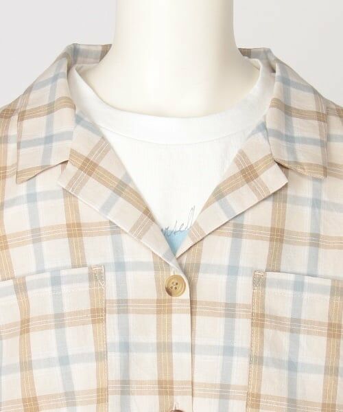 petit main / プティマイン シャツ・ブラウス | 開衿半袖シャツ | 詳細3