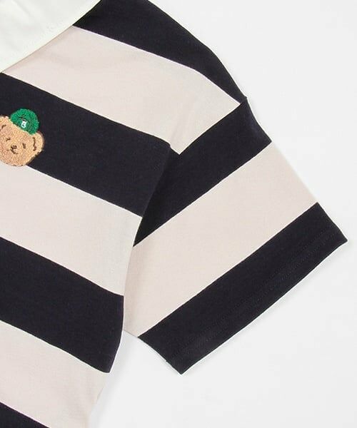 petit main / プティマイン ミニ丈・ひざ丈ワンピース | 【リンク】ポロワンピース(ジュニア) | 詳細3