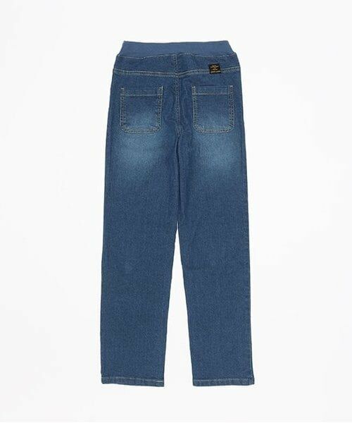 petit main / プティマイン その他パンツ | 【リンク】デニムストレートパンツ(ジュニア) | 詳細1
