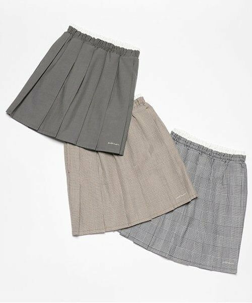 petit main / プティマイン ショート・ハーフ・半端丈パンツ | 【リンク】ダブルウエストプリーツスカパン(ジュニア) | 詳細8