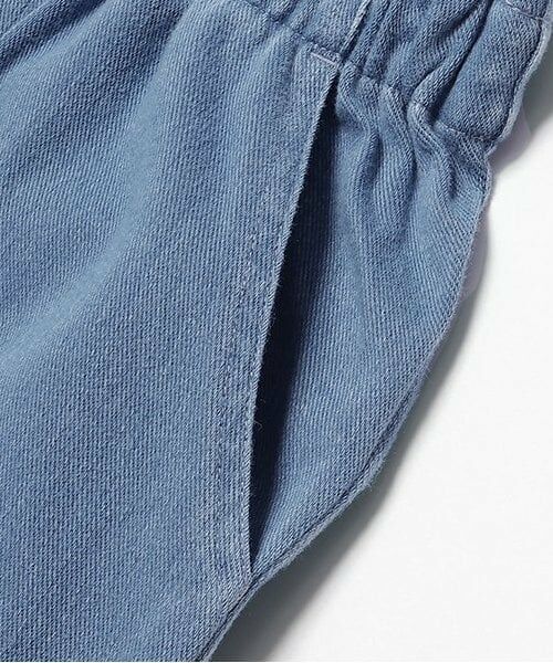 petit main / プティマイン その他パンツ | 【スマイル/リンク】リボン刺しゅうロングPT | 詳細4