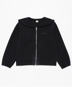 petit main / プティマイン カーディガン・ボレロ | 【防汚加工/リンク】セーラーZIP羽織り(ジュニアサイズ)