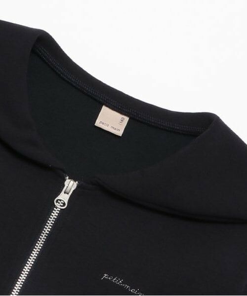 petit main / プティマイン カーディガン・ボレロ | 【防汚加工/リンク】セーラーZIP羽織り(ジュニアサイズ) | 詳細2
