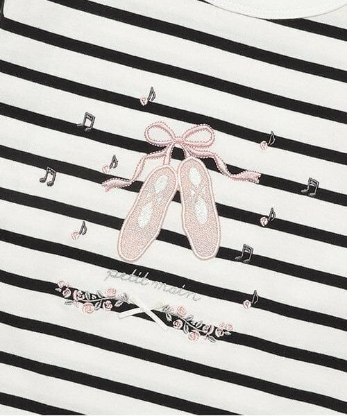 petit main / プティマイン Tシャツ | 【リンク】Lesson長袖Tシャツ(ジュニア) | 詳細4