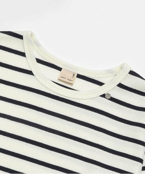 petit main / プティマイン Tシャツ | 【リンク】リボンペプラム長T(ジュニア) | 詳細2