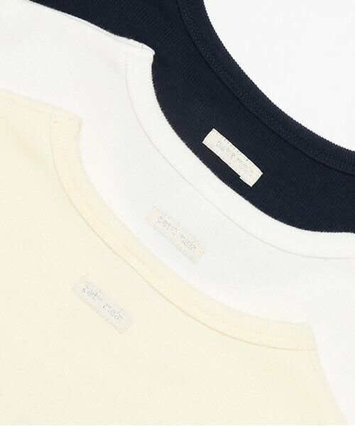 petit main / プティマイン Tシャツ | 【リンク】キラキラモチーフ長T(ジュニア) | 詳細6